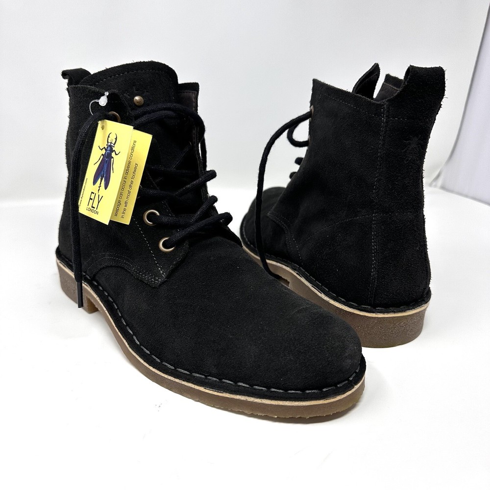 New Fly London Rafifly Mens Size 41 Boots P211037004 Diesel Suede Leather