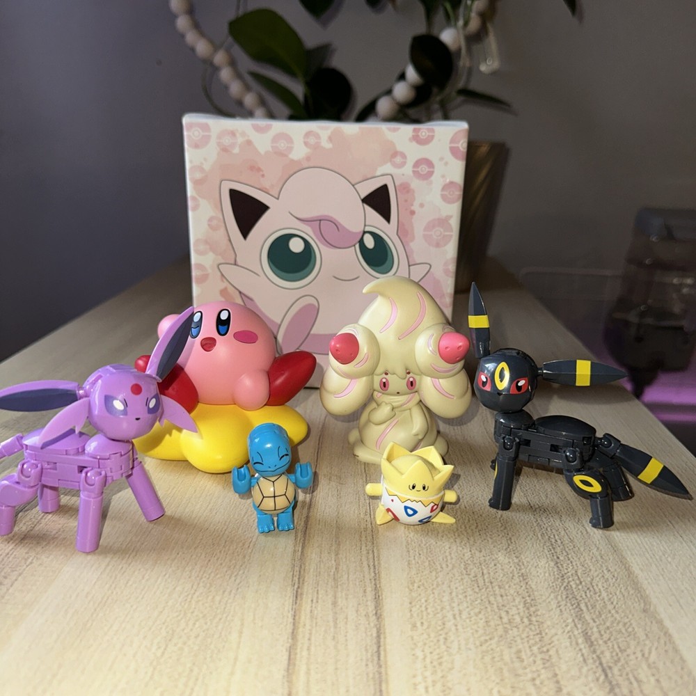 Nintendo/Pokemon Figures lot/jigglypuff Frame