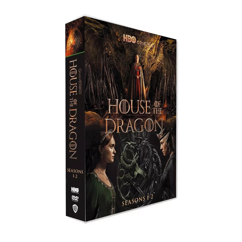 House of the Dragon Seasons 1-2 DVD 9-Disc Box Set Brand New