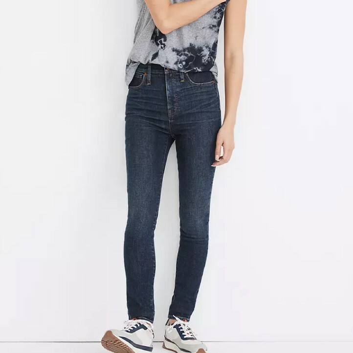 Madewell 11 Inch Birchfield High-Rise Skinny Jeans Size 25 NWT MB912