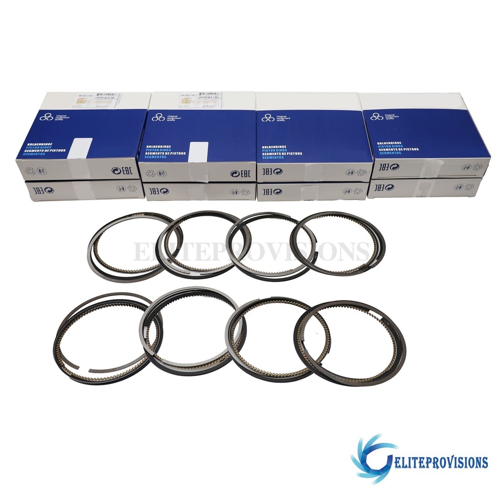 8x Piston Rings Set For BMW M5 M6 X5 X6 550i F10 F90 F06 F12 S63 N63 4.4 US