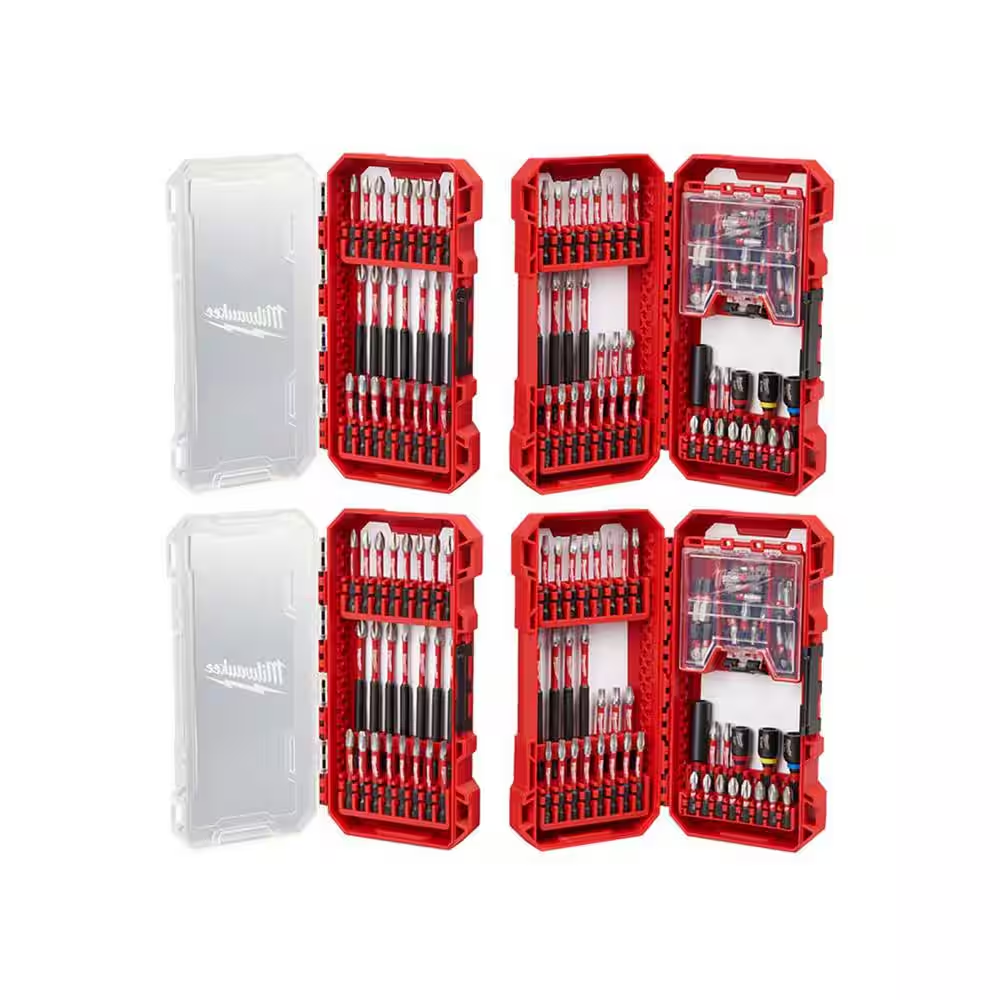 SHOCKWAVE Impact-Duty Alloy Steel Screw Driver Bit Set (200-Piece)