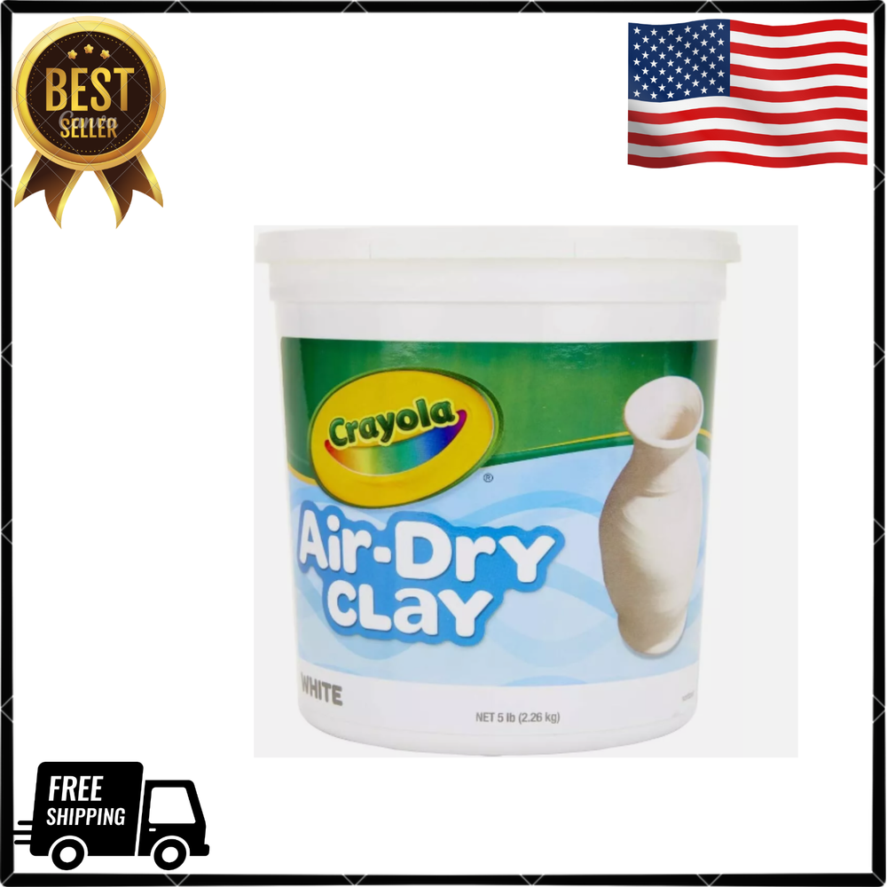 Crayola Air Dry Clay 5lb Modeling Clay for Kids Sculpting Material Gift for Kids
