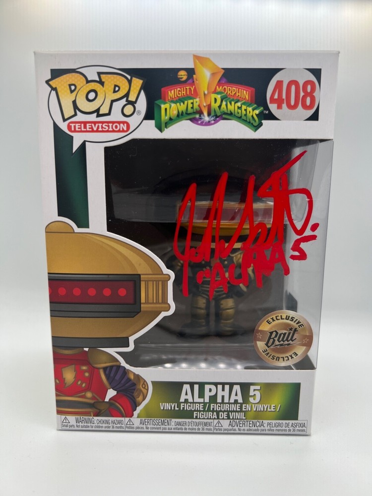 Power Rangers Alpha 5 Funko Pop Vinyl Exclusive Bait Inc #408