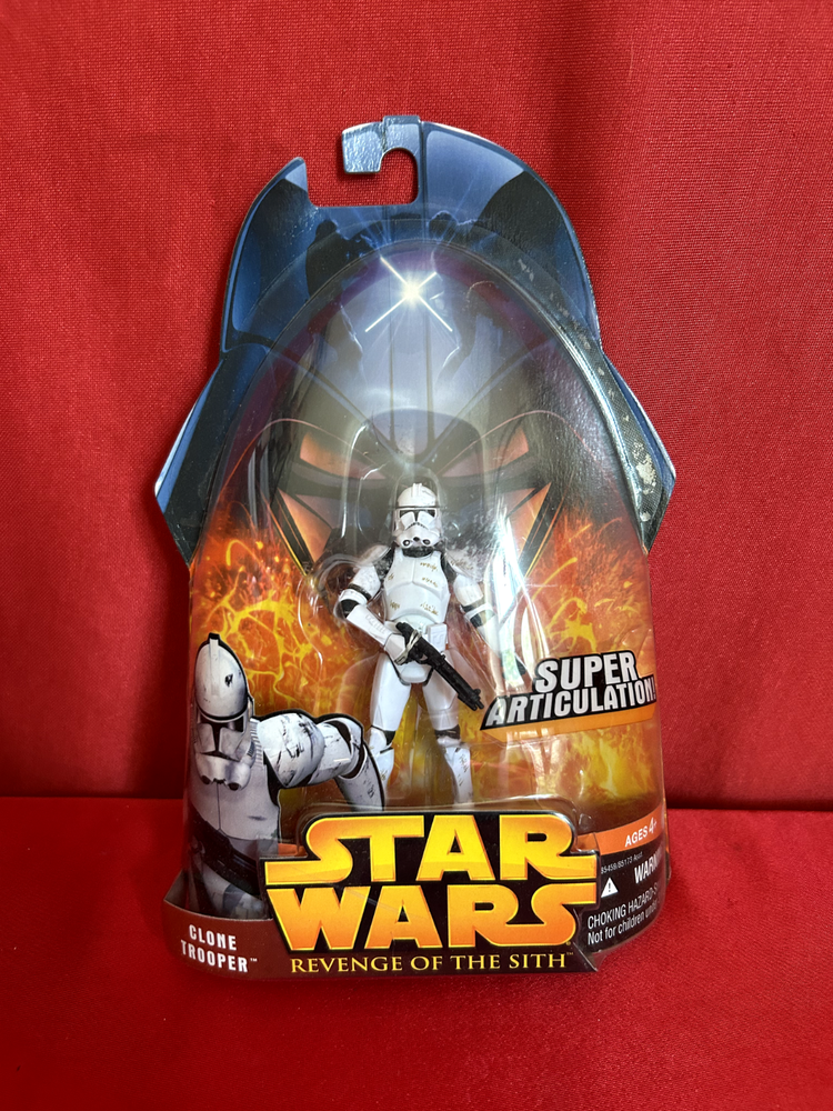 Star Wars Revenge Of The Sith Series, Clone Trooper Super Articulation #41 2005