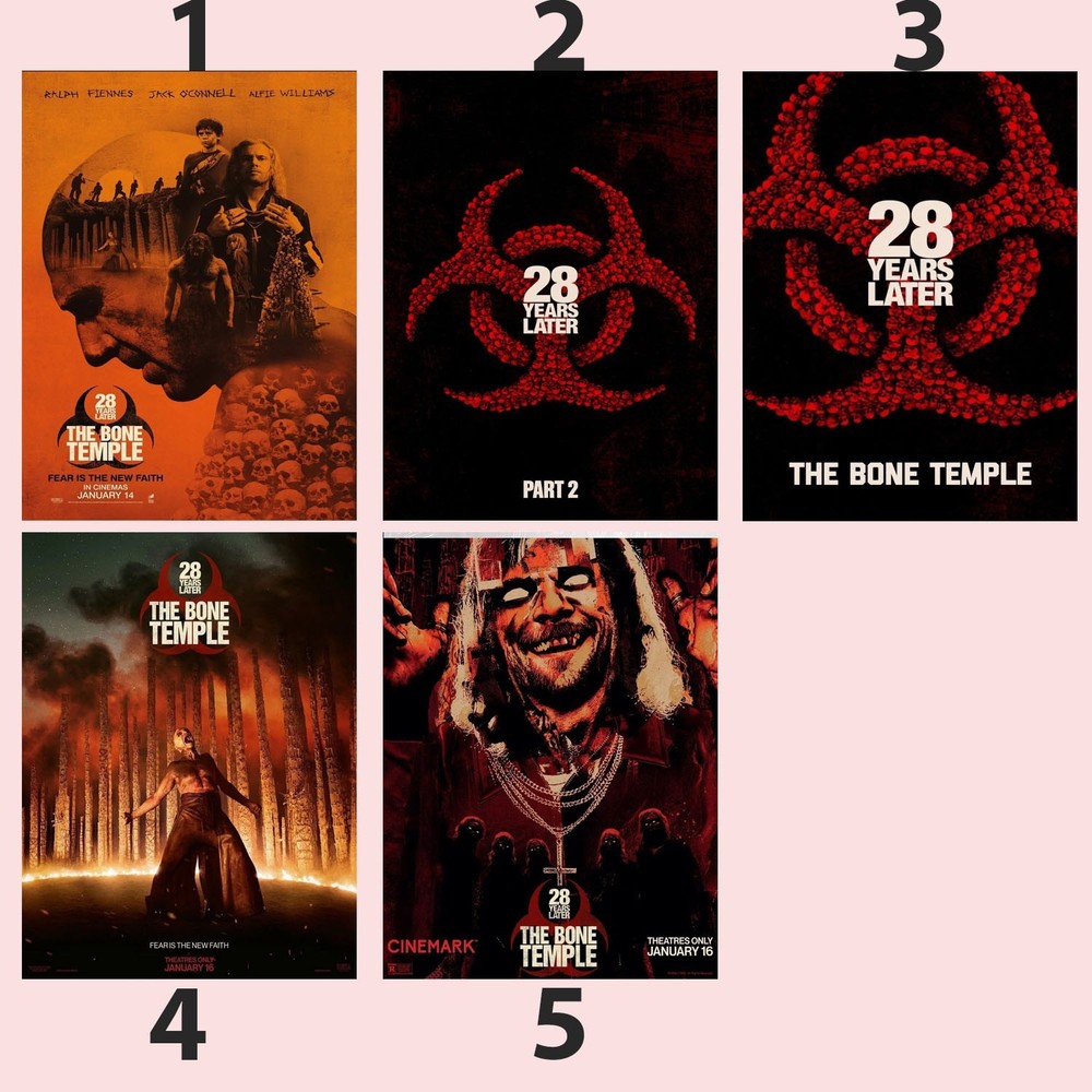 28 Years Later The Bone Temple Horror Movie Poster