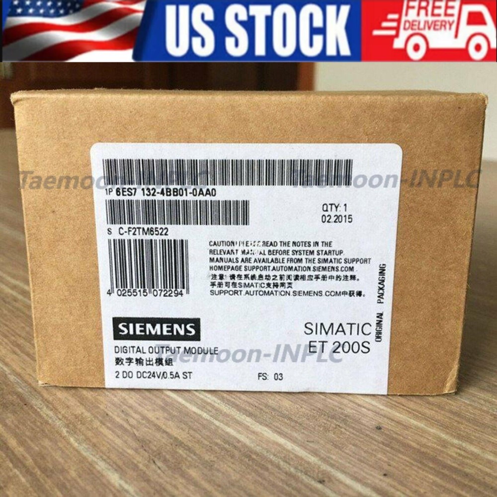 1pc Siemens 6ES7 132-4BB01-0AA0 6ES7132-4BB01-0AA0 DP 5 electronic modules