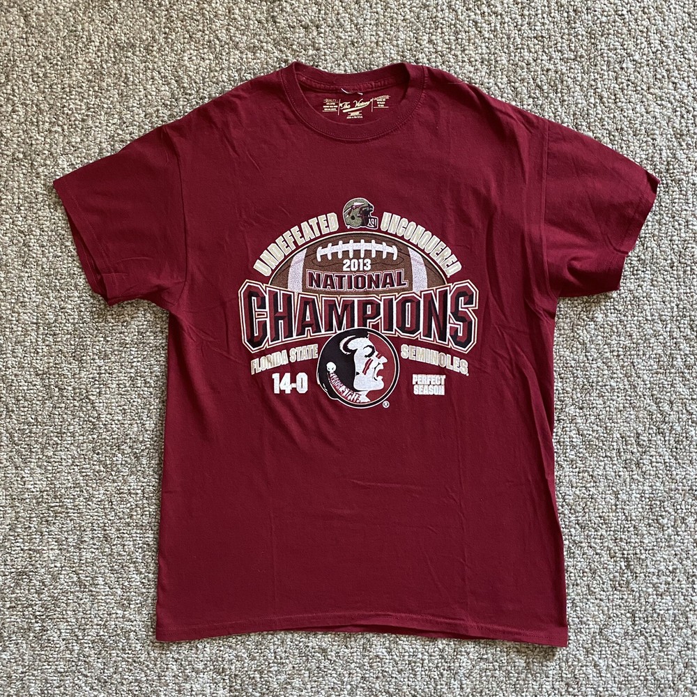 The Victory T Shirt Florida State Seminoles NCAA Mens Medium M Red Short Sleeve