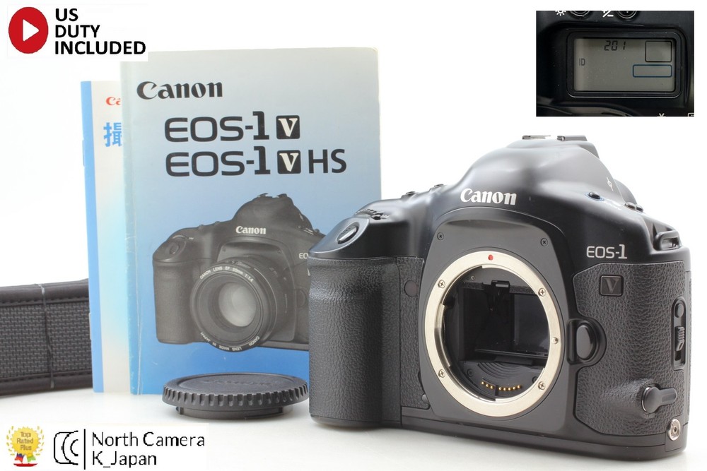 [ MINT w/ Strap ] Canon EOS-1V SLR 35mm Film Camera Body Only From JAPAN