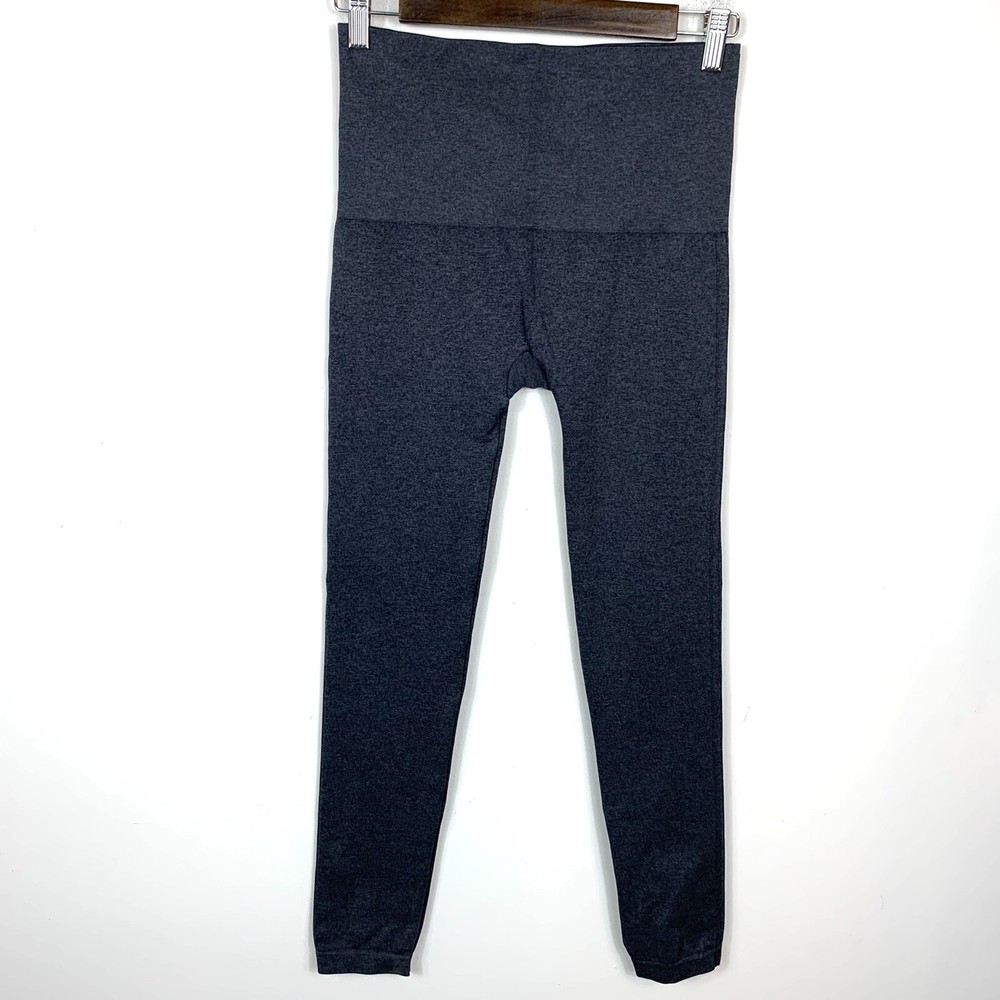 Spanx Look At Me Now Seamless Shapewear Leggings High Waist Size 1X Grey