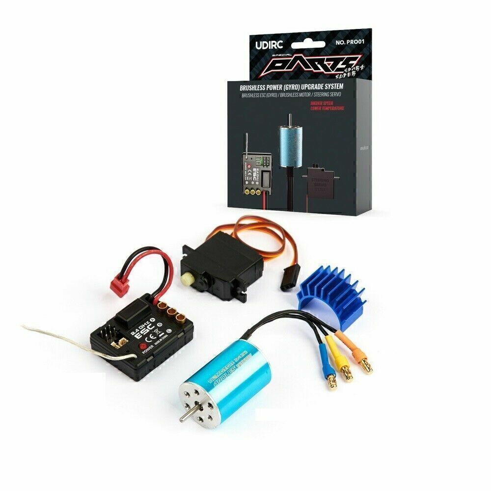 SG 1603 1604 UDIRC 1601 RC Car Upgraded Brushless Motor Esc Servo Spare