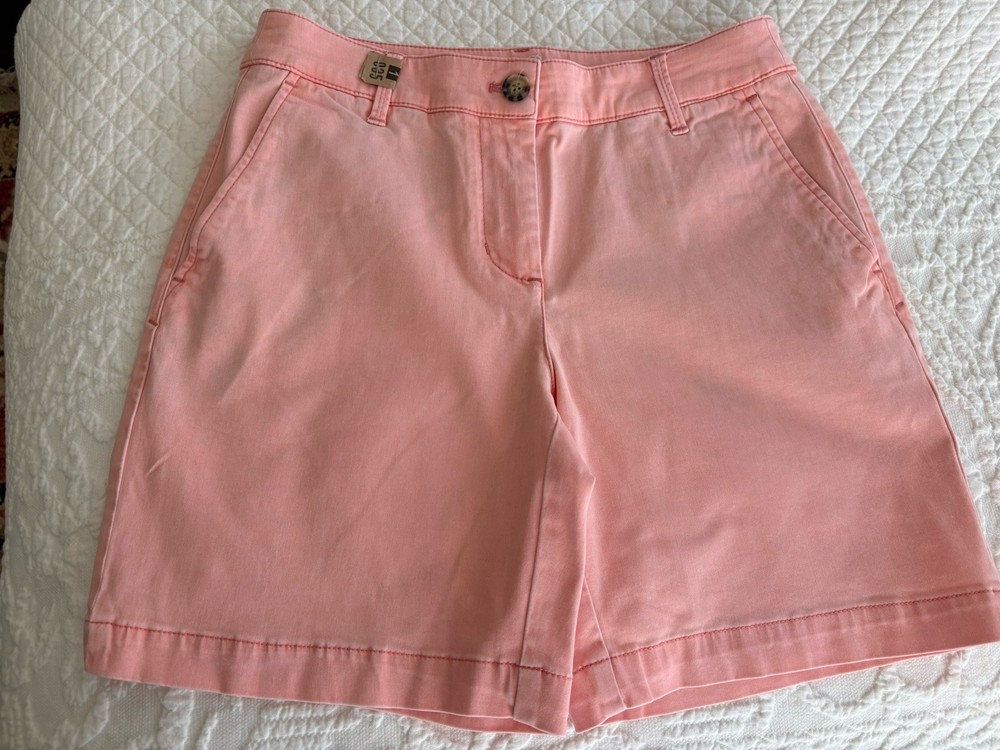 Women’s Tommy Bahama Pink Peach Chino Shorts Size 4