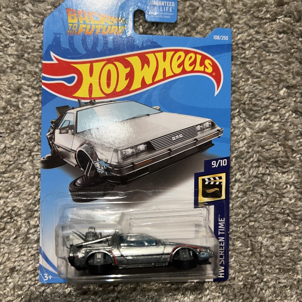 HOT WHEELS SUPER TREASURE HUNT BACK TO THE FUTURE TIME MACHINE HOVER MODE #9/10