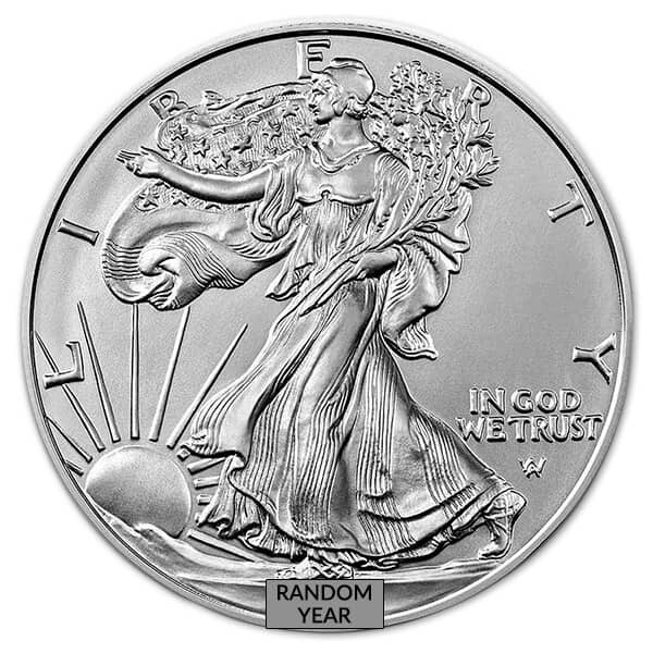 American Silver Eagle (Random Year) TYPE 1