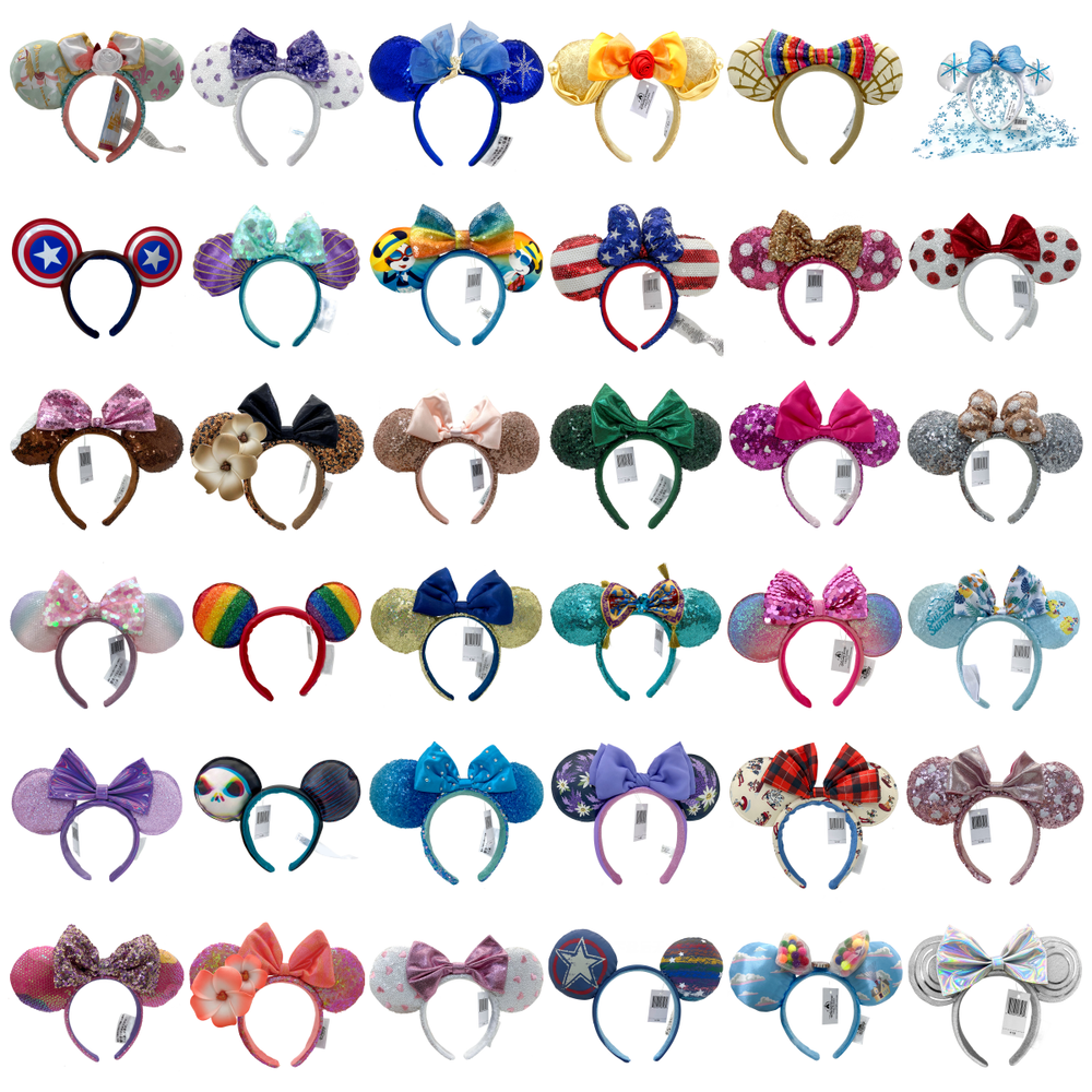 200+ Disney Princess Headbands Minnie Ears Resort Loungefly US Shipping