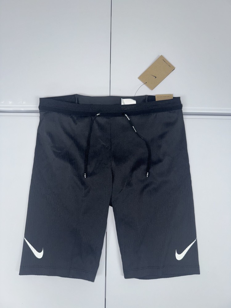 Nike Aeroswift Dri-Fit ADV Half Tights Runing Shorts FN3369-001 Black Pick Size