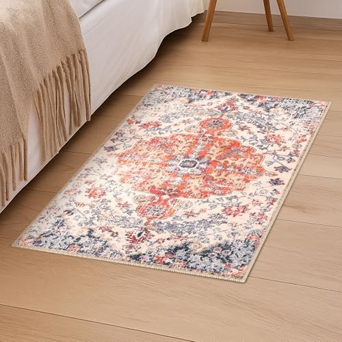Non-Slip Washable Vintage Kitchen Rug – Easy Clean Anti-Skid Mat