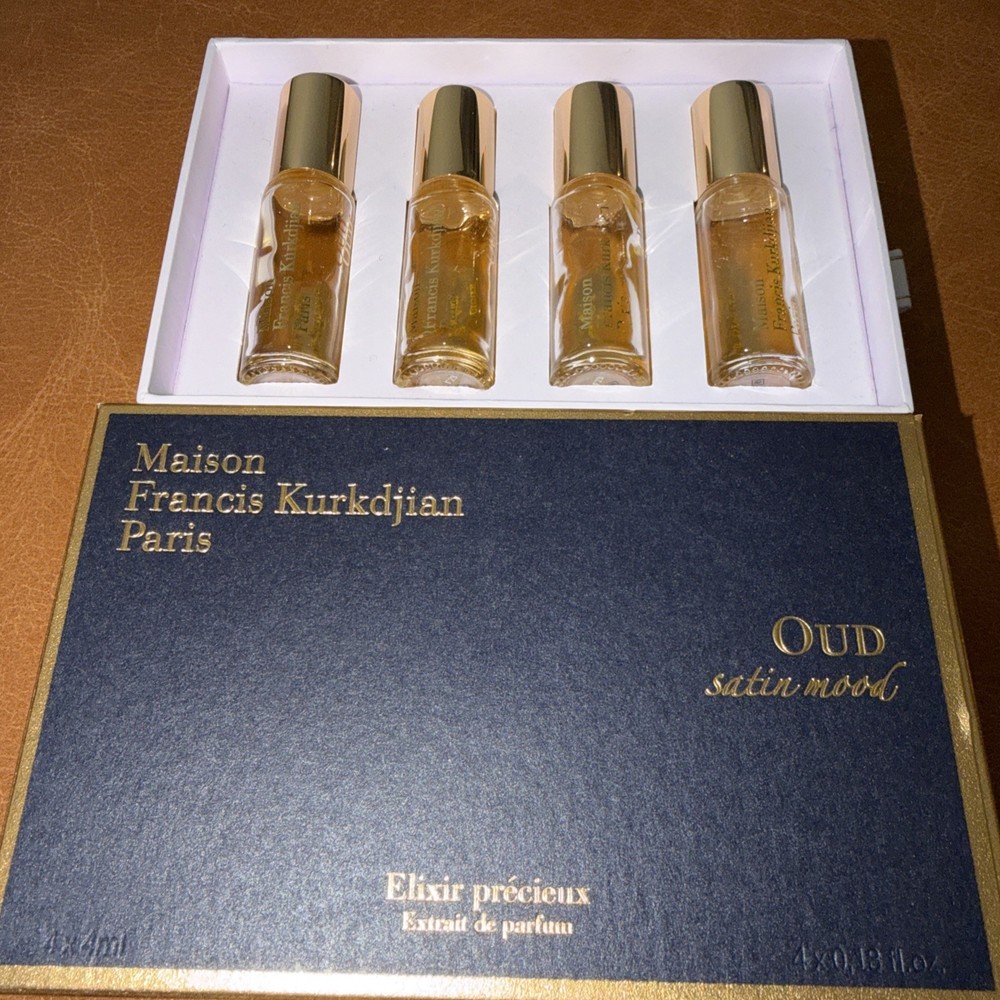 Maison Francis Kurkdjian - Box & 4 Roll On Set  - EMPTY Vials For Display