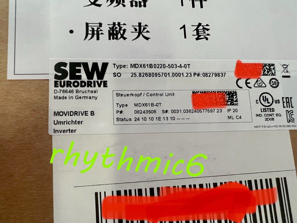 Brand New SEW MDX61B0220-503-4-0T inverter