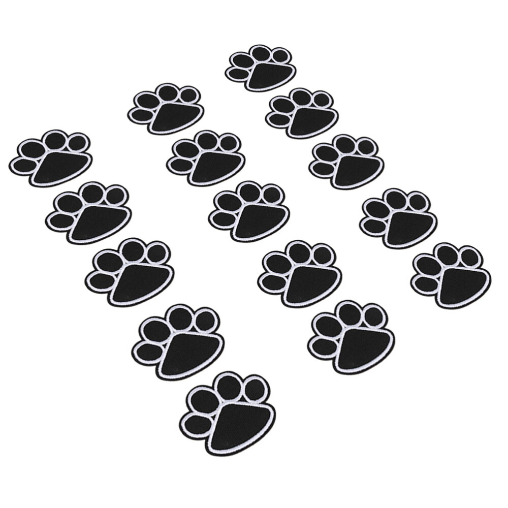 15 Pcs Dog Shoes Service Patch Embroidery Stickers Pet Clothes Apparel Child