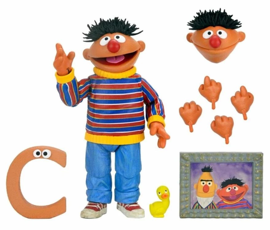 NECA  Sesame Street – Ultimate Ernie 7” Scale Action Figure (PRE-ORDER)