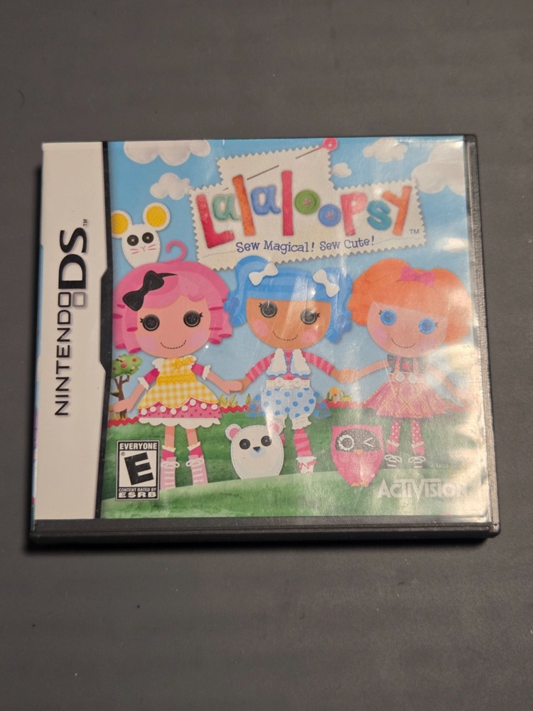 Nintendo DS Lalaloopsy Authentic Video Game - CiB - Tested & Works