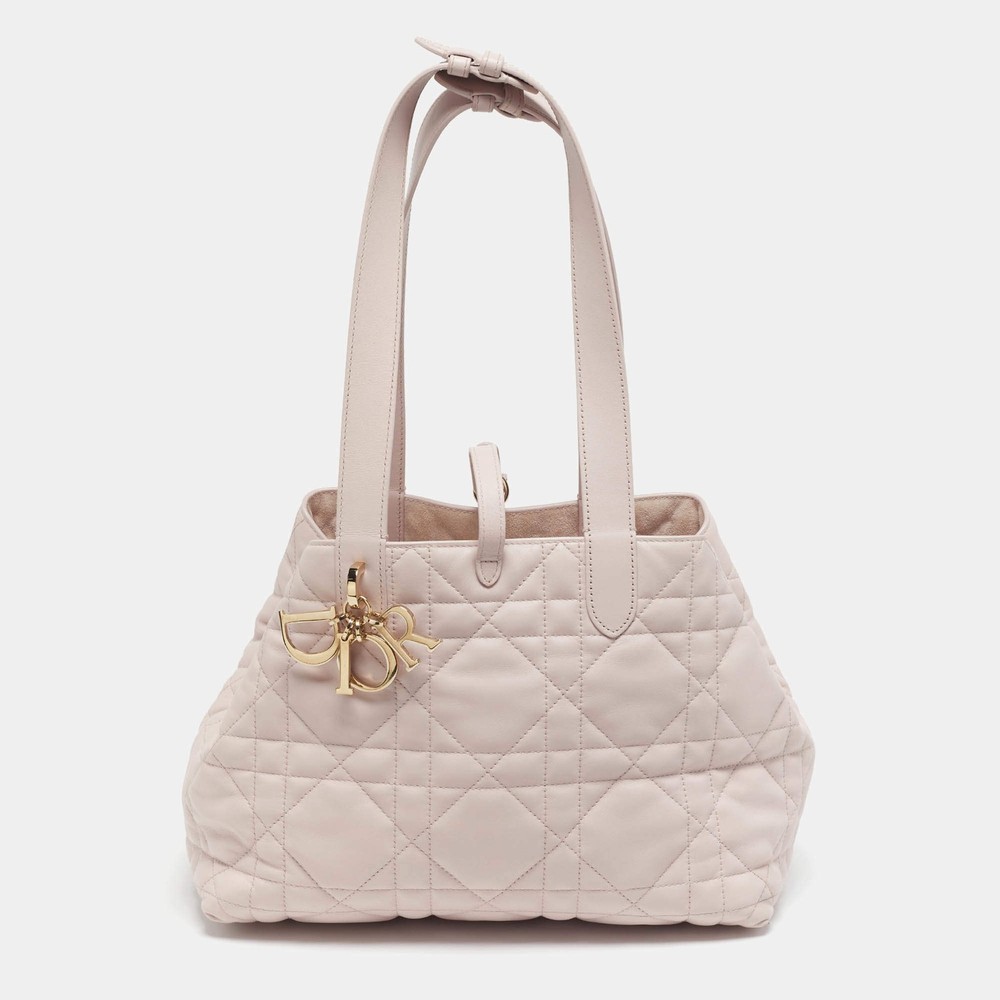 Dior Toujours Medium Cannage Leather Tote
