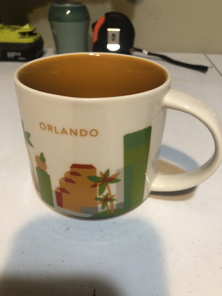 Starbucks Orlando Florida 2015 14 oz You Are Here Coffee Mug No Box