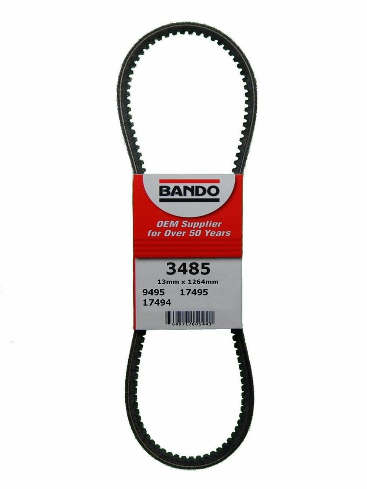 Bando 3485 Accessory Drive Belt For Select 89-04 Ford Nissan Models