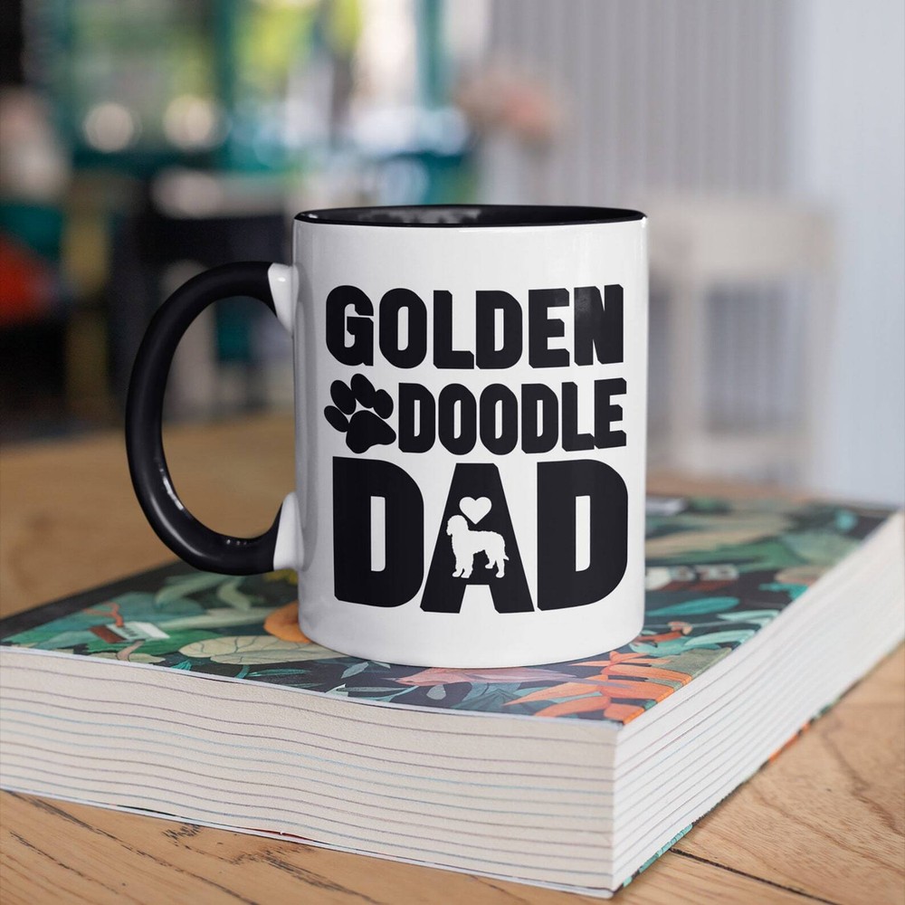 Goldendoodle Dad Mug Dog Dads Coffee Mugs Funny Fathers Day Gift Gifts  Tumbler