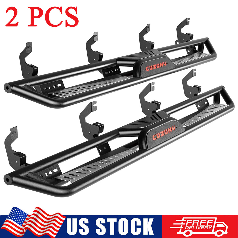 Drop Running Boards for 2007-2018 Chevy Silverado Sierra 1500 Crew Cab Side Step