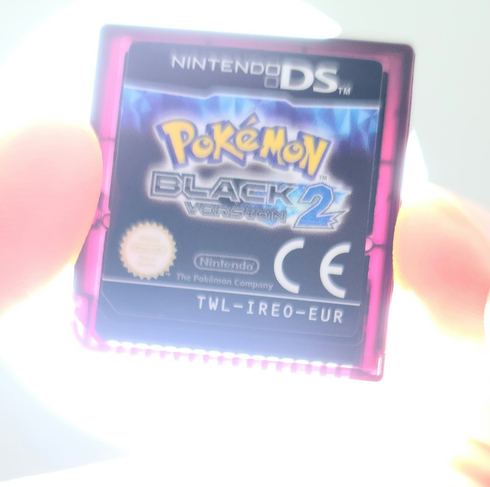 Pokémon Black 2 Version Nintendo DS Genuine Game Cartridge Retro PAL NDS 2DS 3DS