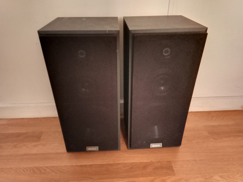SONY SS-MB300H 2-Way Bookshelf Speakers in New Condition