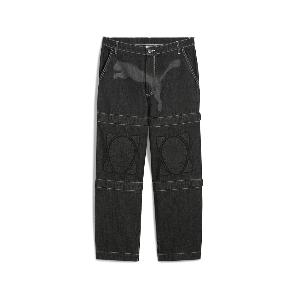Puma X Knee Pad Mens Black Casual Athletic Pants 63100601