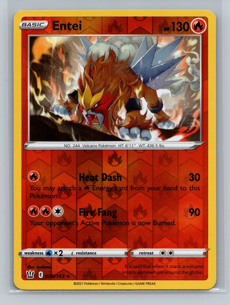 SWSH05: Battle Styles #020/163 Entei