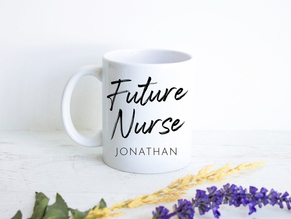 Gift For Nurse Nurse Personalized Coffee Mug Nurse Custom Gift Nurse Graduation