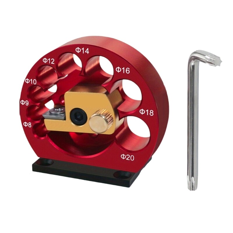 Adjustable Dowel Maker 8mm-20mm Electric Drill Metal Inserts Dowel Maker