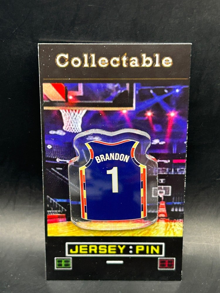 Cleveland Cavaliers Terrell Brandon Jersey Lapel Pin – Vintage NBA Memorabilia
