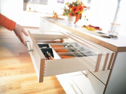 Blum Tandem Premium Undermount Slides With Integrated Soft Close Full Extension
