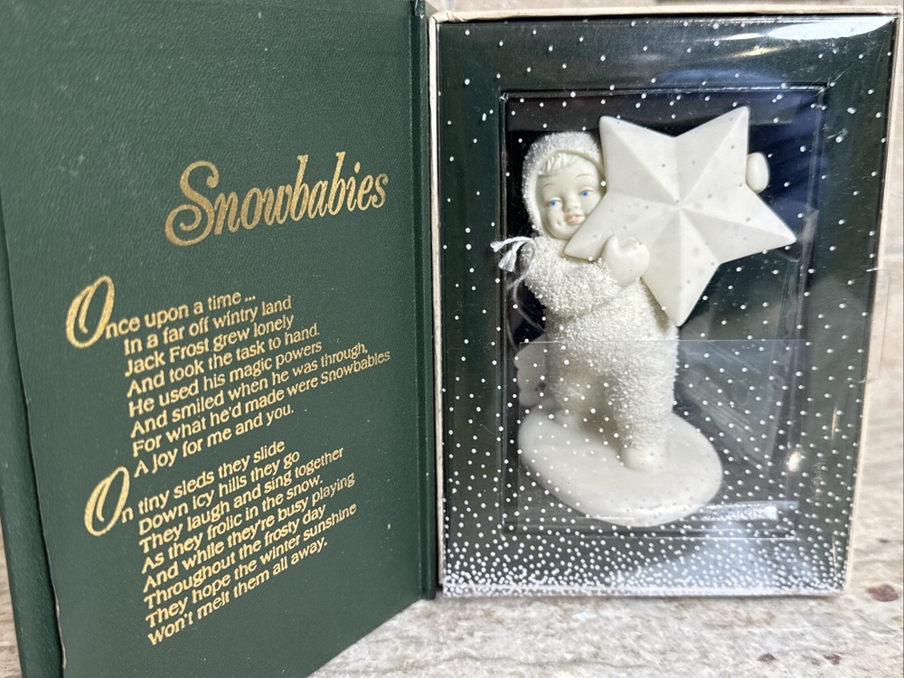 1995 Retired Department 56 Snowbabies I Found the Biggest Star of All #68748