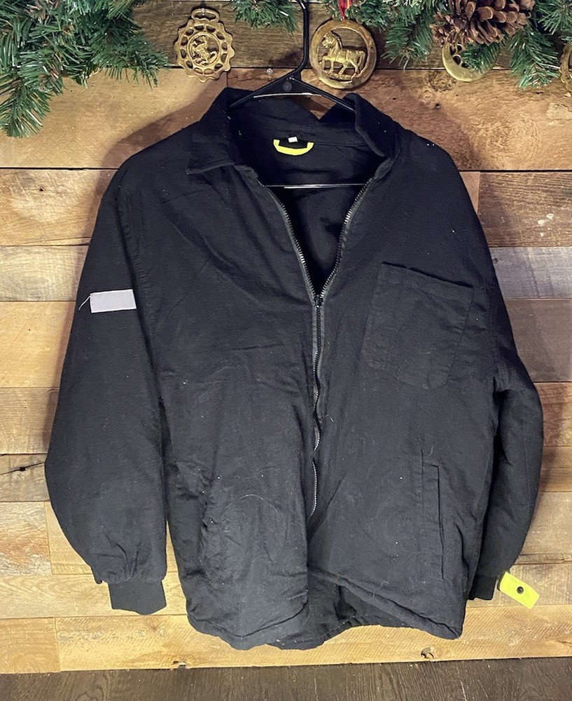 OccuNomix Workwear Bomber Jacket Mens Large Black