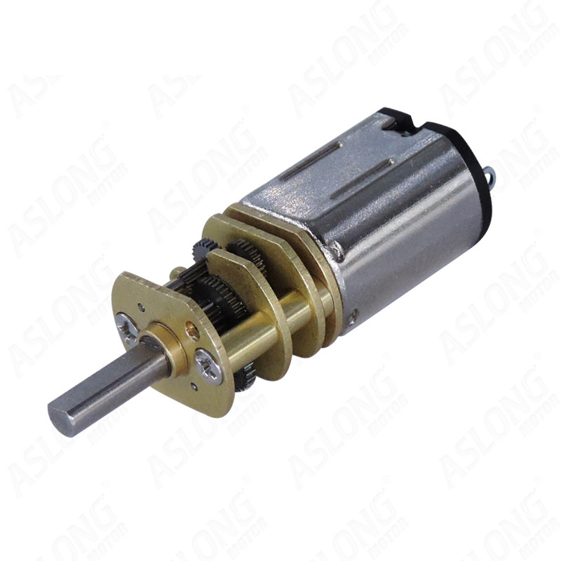M10 DC3V 44RPM Speed Reduction Gear Motor with Full Metal Gearbox for Robot Toy-image