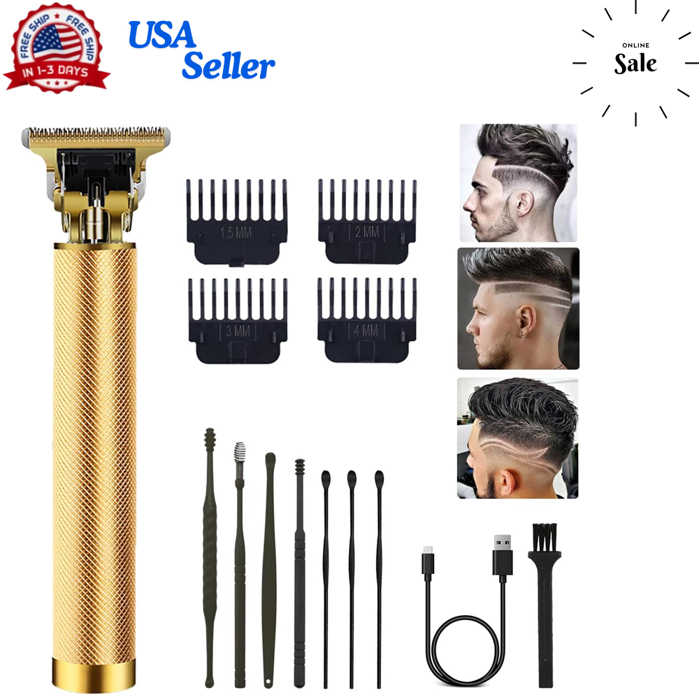 Professional Cordless Hair Clipper Trimmer for Beard and Barber Shaving
