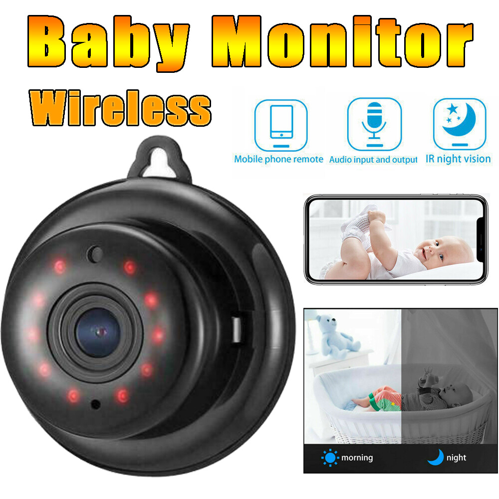 WiFi IP Security Camera Wireless Indoor Smart Mini Webcam Home Baby Pet Monitor