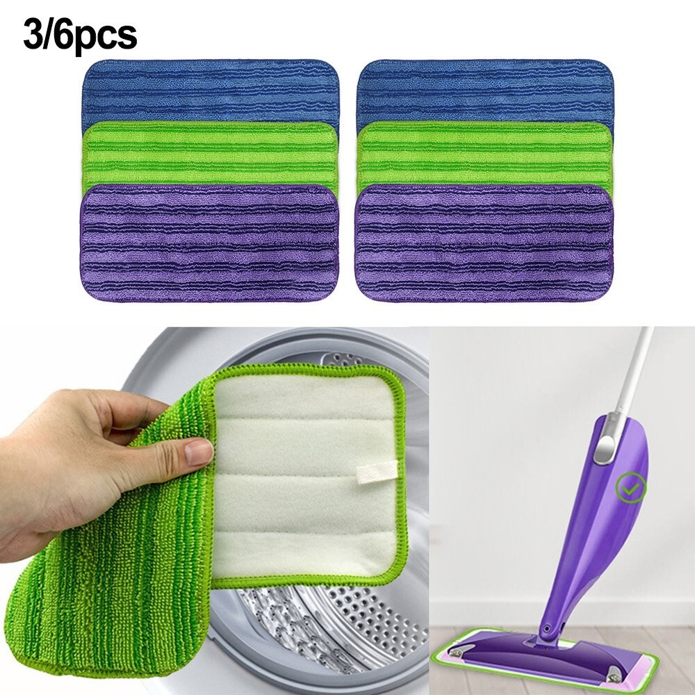 Swiffer Wet Jet Reusable Mop Pads Eco-Friendly and Home Safe