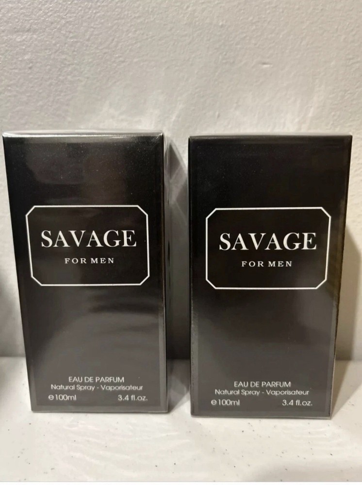Two Savage for Men- 3.4 Oz Men's Eau De Parfum. Men's Casual Cologne