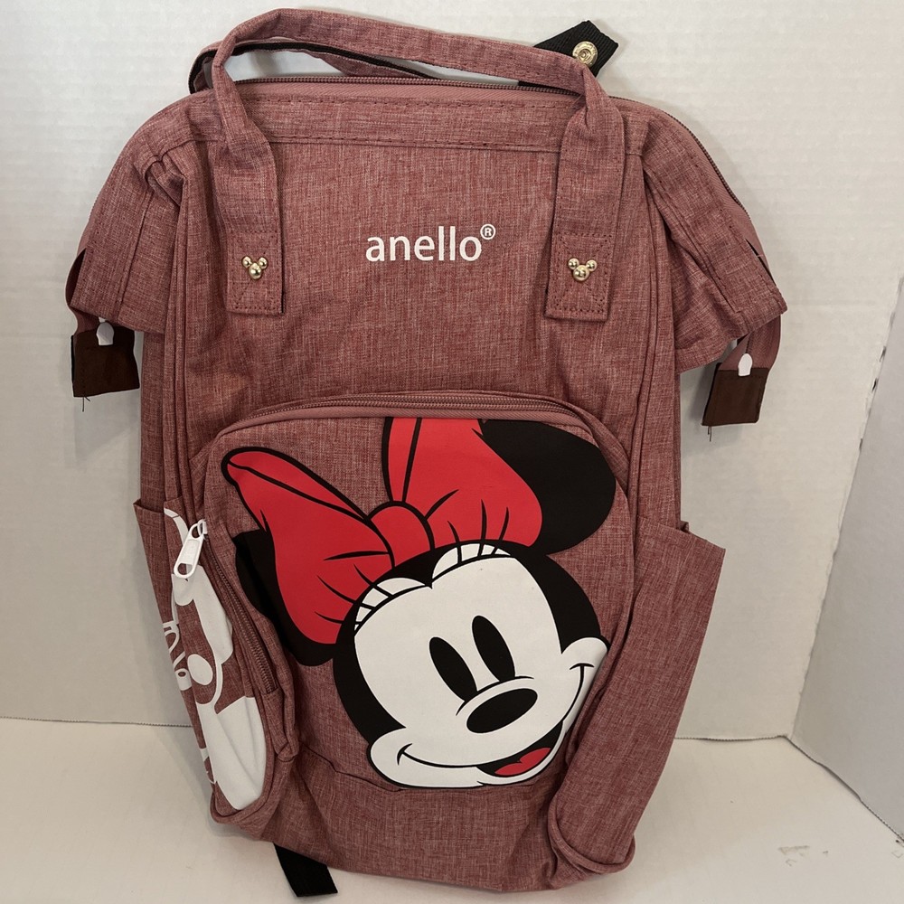 Disney Mickey Mouse Minnie Kingdom Hearts Bedroom Bookbag Plush Backpack School