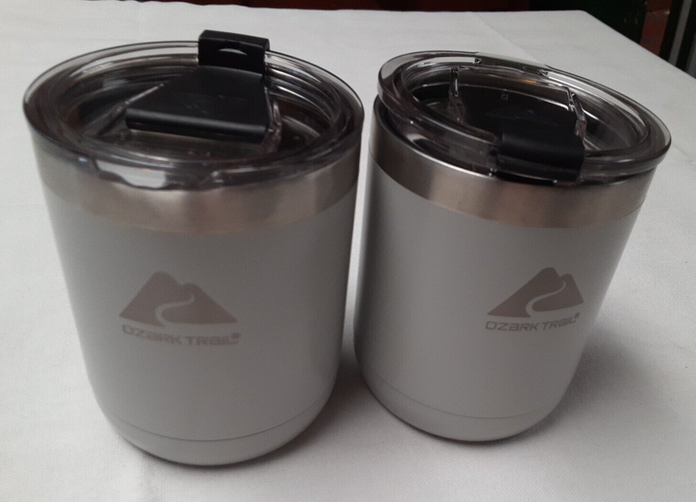 Ozark tumblers new without tags 8to 10 OZ Vacuum Insulated Stainless Steel cup