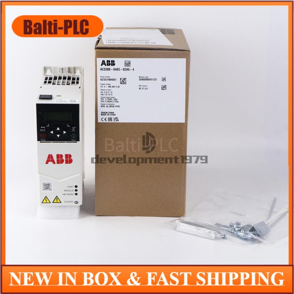 ACS355-03E-44A0-4 ABB Inverter Pn 22kW,12n 44A IP20【New and Sealed】No Keypad