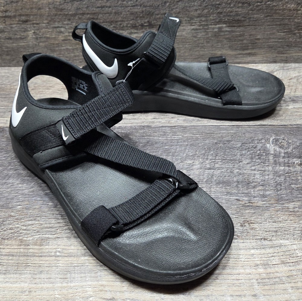 Men’s Nike Vista Casual Sandals Black/White DJ6606-001 US 13